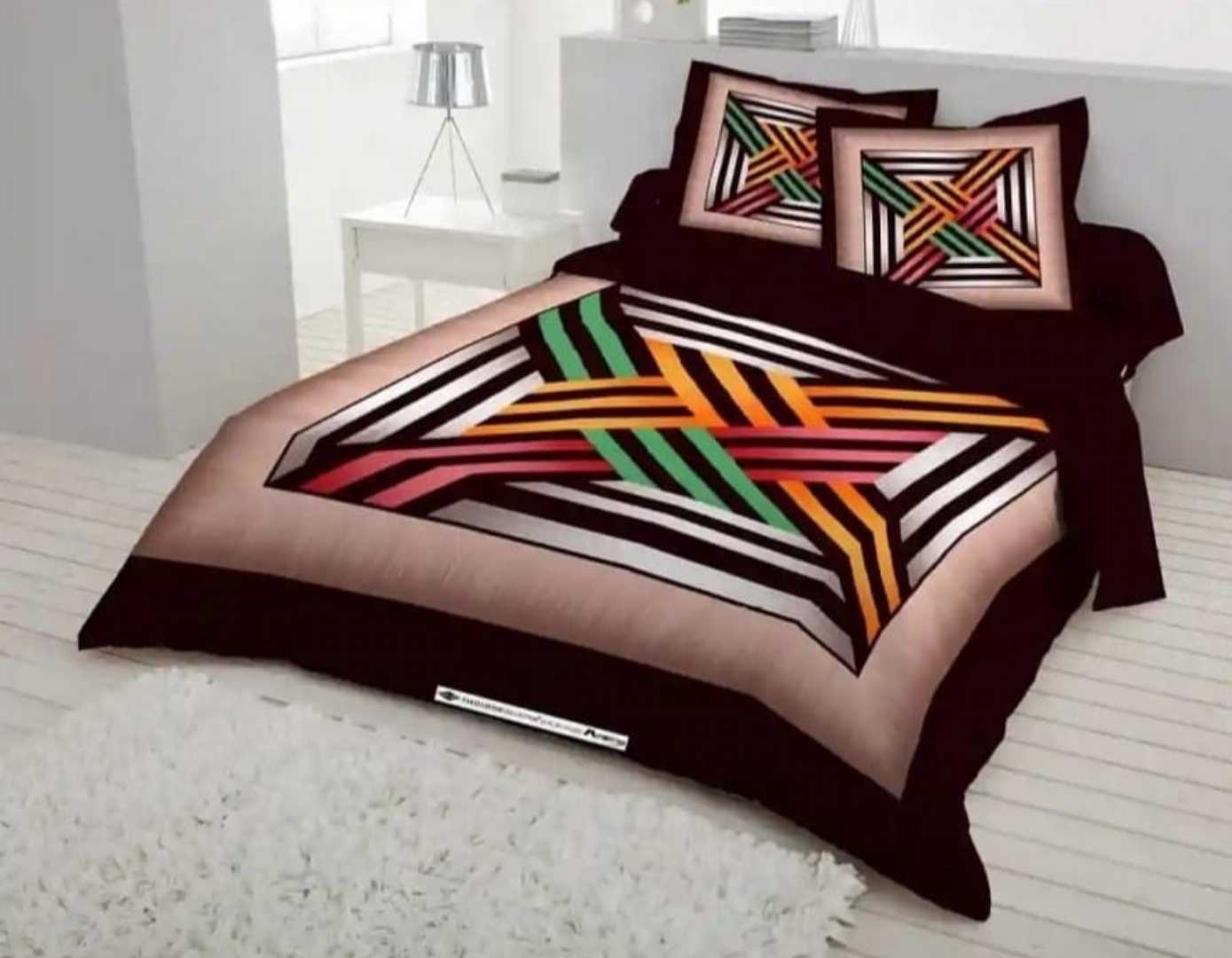 Exclusive 100% Cotton Bed Sheet 7.5 feet by 8 feet