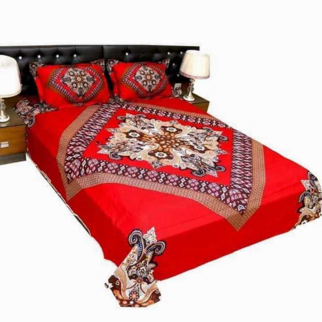 Exclusive 100% Cotton Bed Sheet 7.5 feet by 8 feet