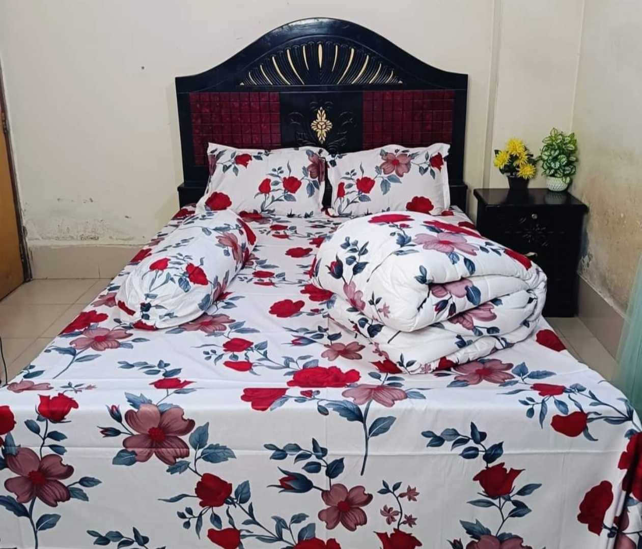 ৫,পিছ,সেট,প্রিমিয়াম,কোয়ালিটি,টুইল,কটন,ফেব্রিক্স,কমফোর্টার