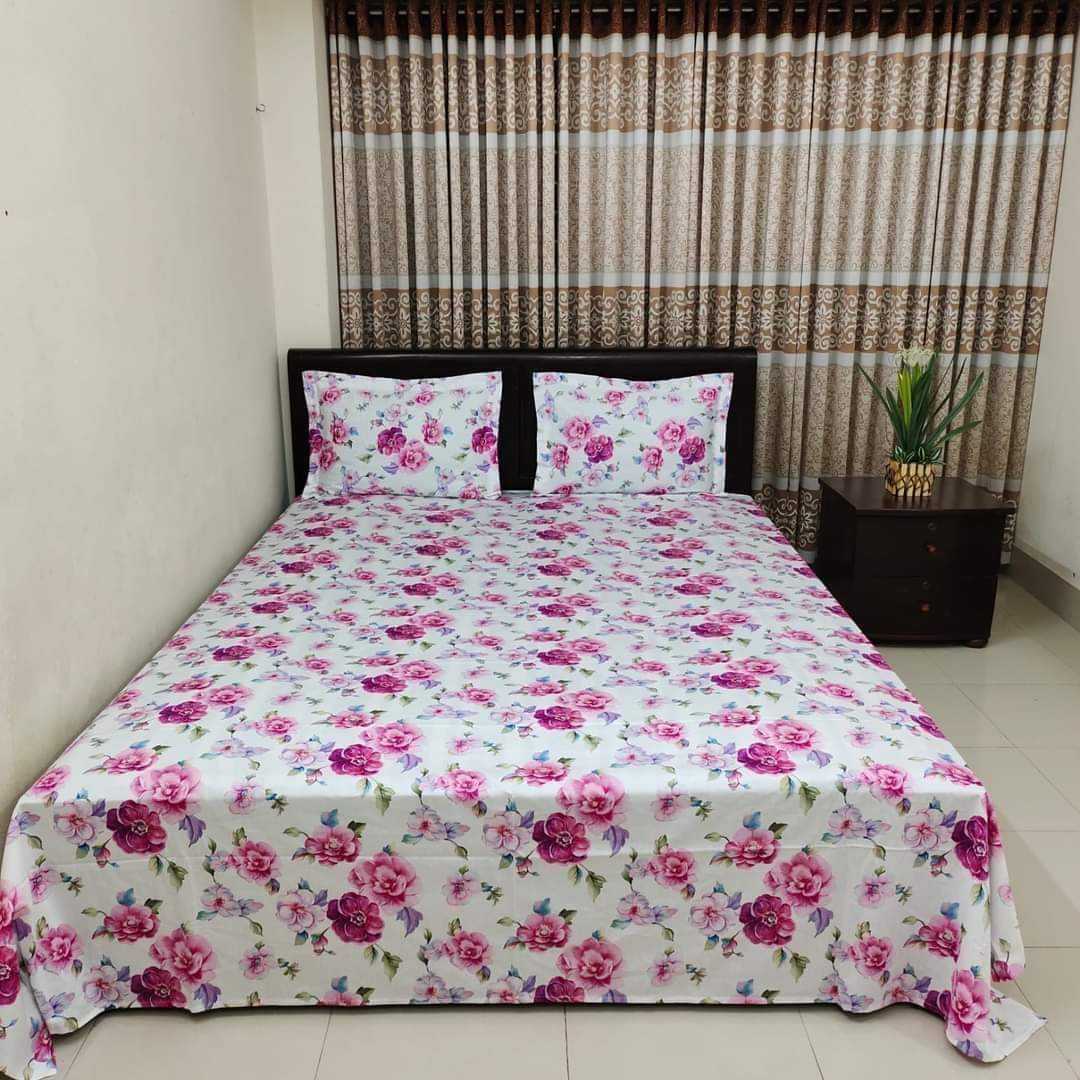 Exclusive,100%,Cotton,Bed,Sheet,7.5,feet,by,8,feet