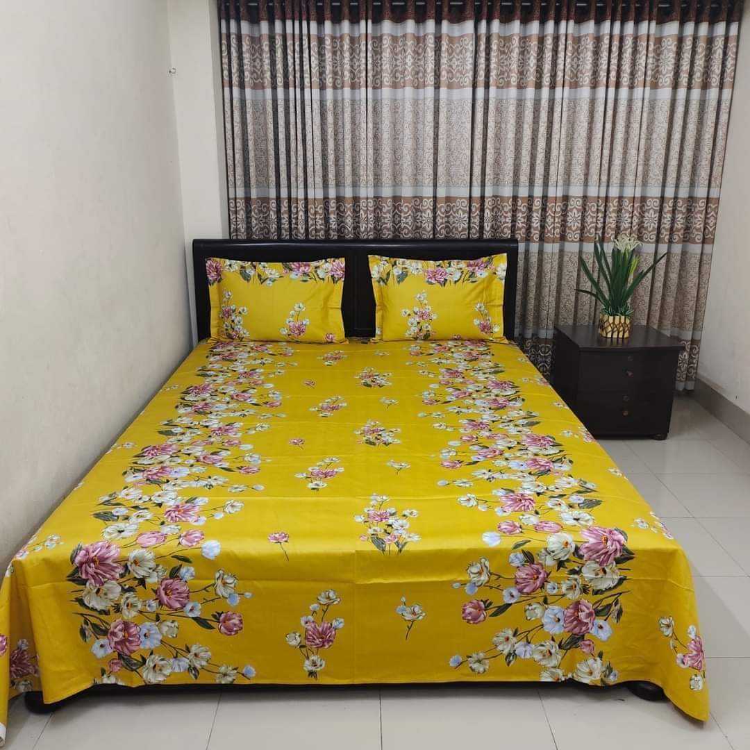 Exclusive,100%,Cotton,Bed,Sheet,7.5,feet,by,8,feet