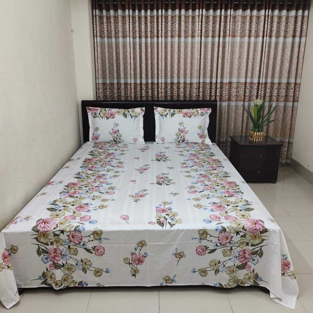 Exclusive,100%,Cotton,Bed,Sheet,7.5,feet,by,8,feet
