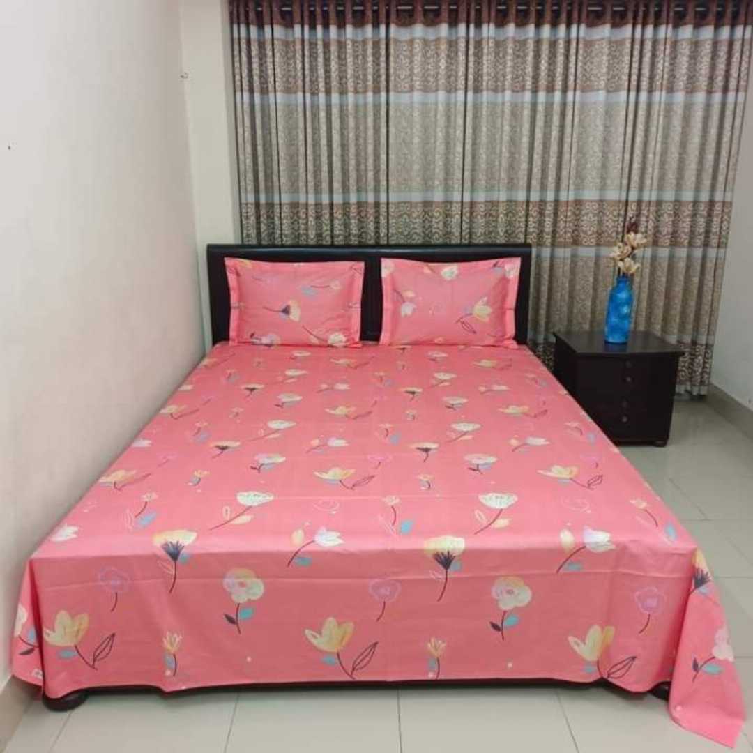 Exclusive,100%,Cotton,Bed,Sheet,7.5,feet,by,8,feet