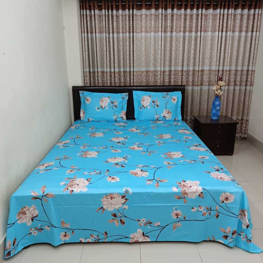 Exclusive,100%,Cotton,Bed,Sheet,7.5,feet,by,8,feet