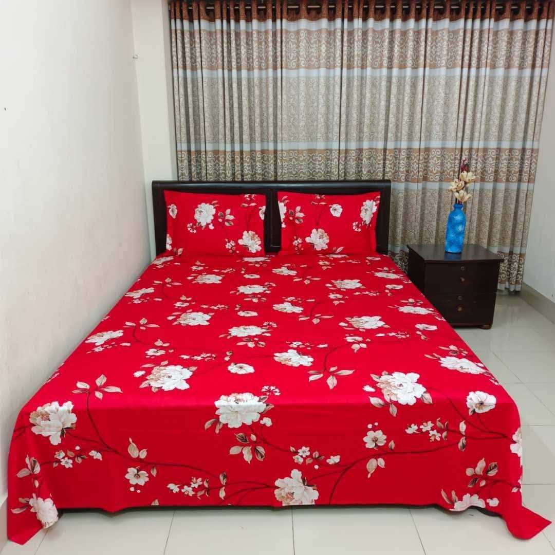 Exclusive,100%,Cotton,Bed,Sheet,7.5,feet,by,8,feet