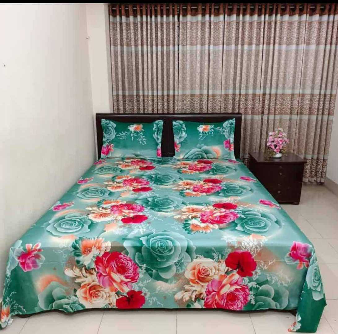 Exclusive,100%,Cotton,Bed,Sheet,7.5,feet,by,8,feet