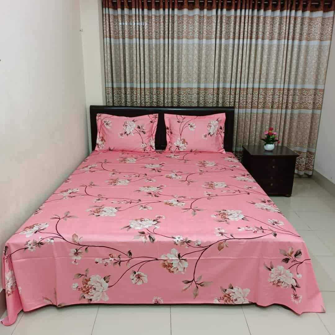 Exclusive,100%,Cotton,Bed,Sheet,7.5,feet,by,8,feet