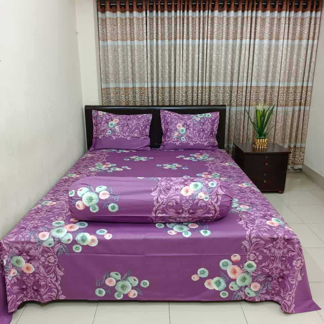 Exclusive,100%,Cotton,Bed,Sheet,7.5,feet,by,8,feet