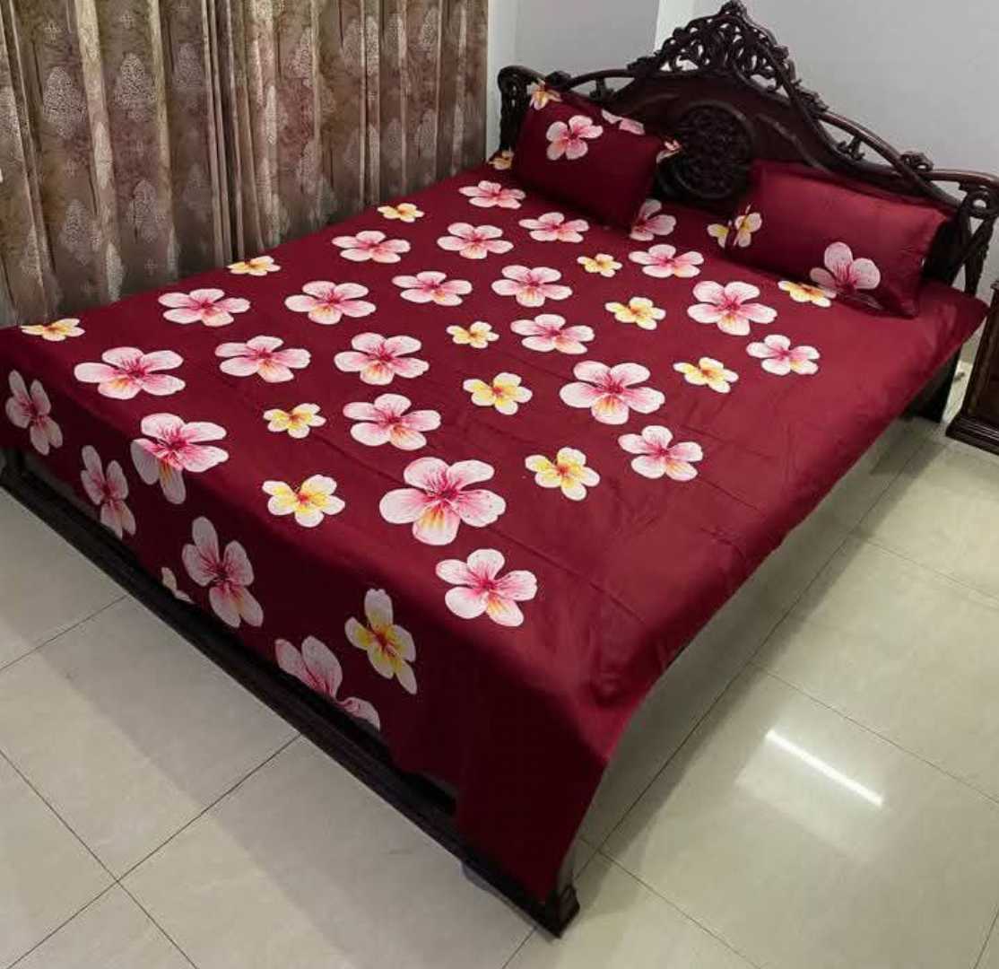Exclusive,100%,Cotton,Bed,Sheet,7.5,feet,by,8,feet