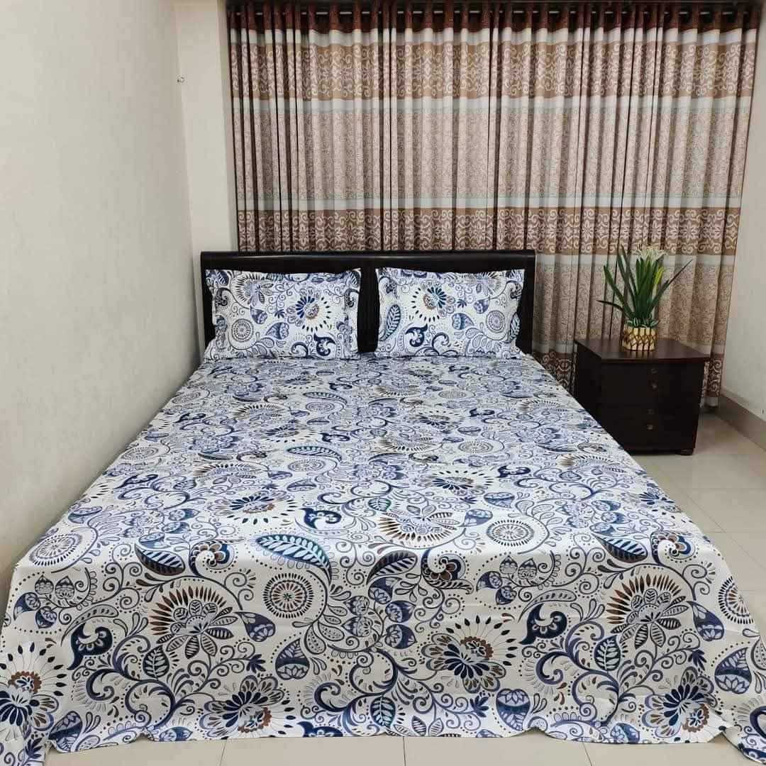 Exclusive,100%,Cotton,Bed,Sheet,7.5,feet,by,8,feet