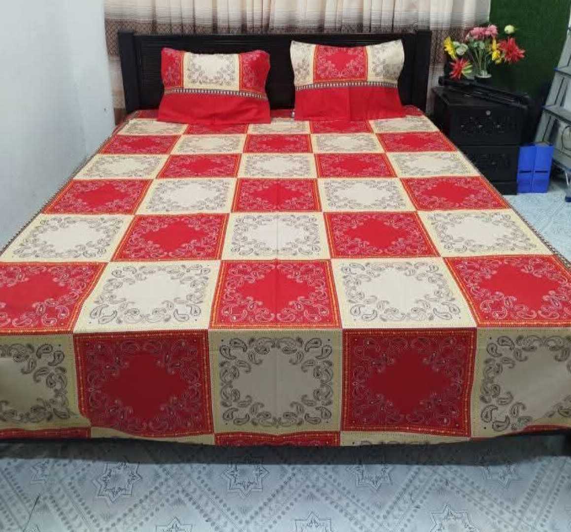 Exclusive,100%,Cotton,Bed,Sheet,7.5,feet,by,8,feet