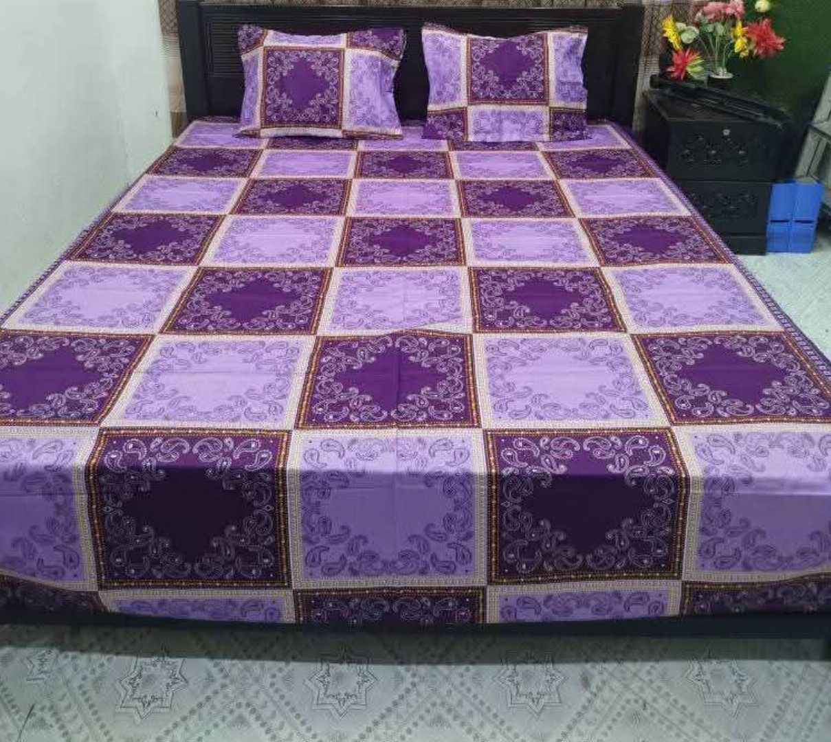 Exclusive,100%,Cotton,Bed,Sheet,7.5,feet,by,8,feet
