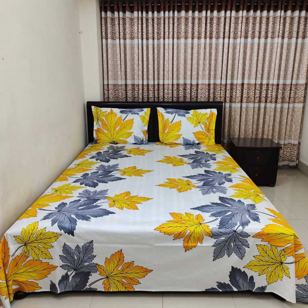 Exclusive,100%,Cotton,Bed,Sheet,7.5,feet,by,8,feet