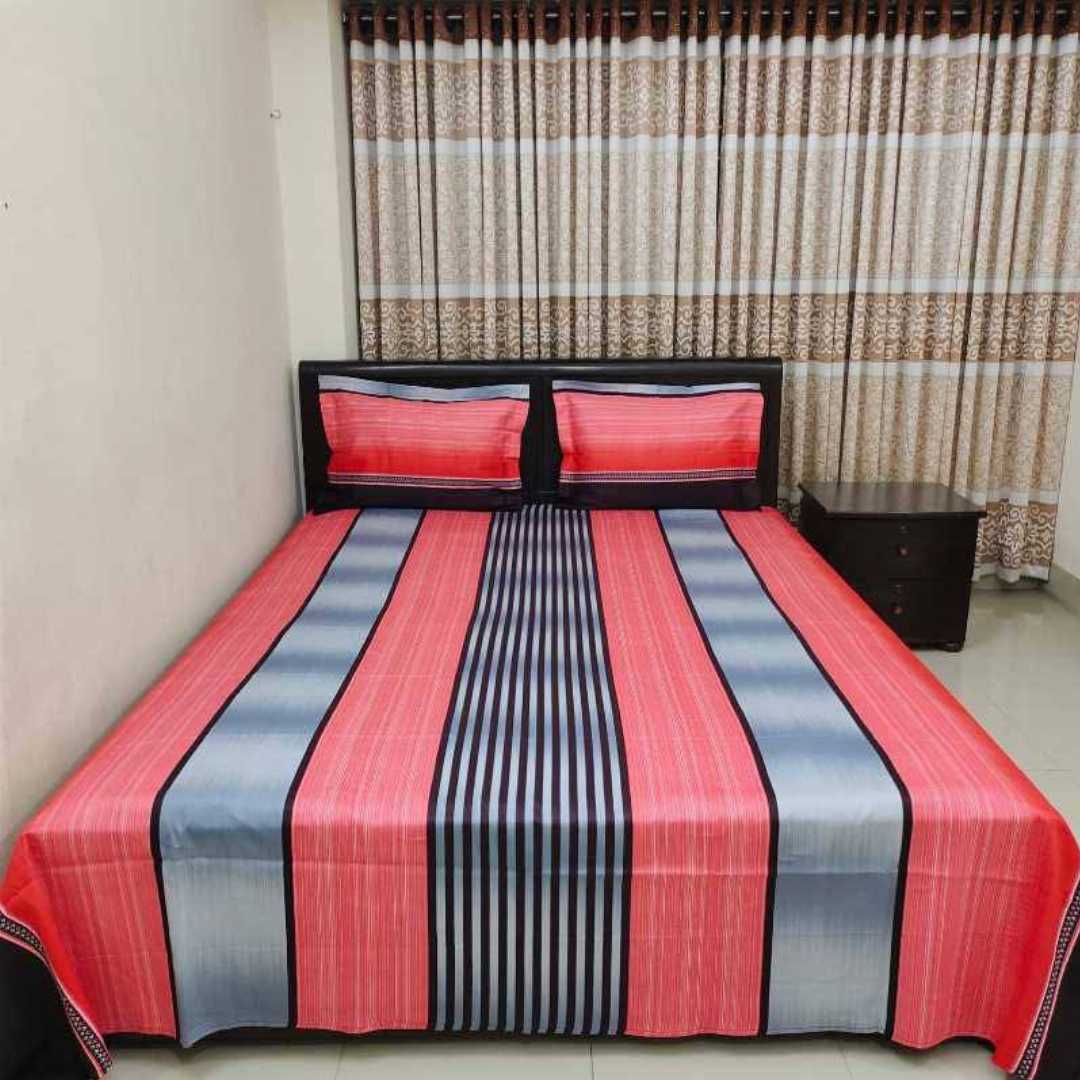 Exclusive,100%,Cotton,Bed,Sheet,7.5,feet,by,8,feet