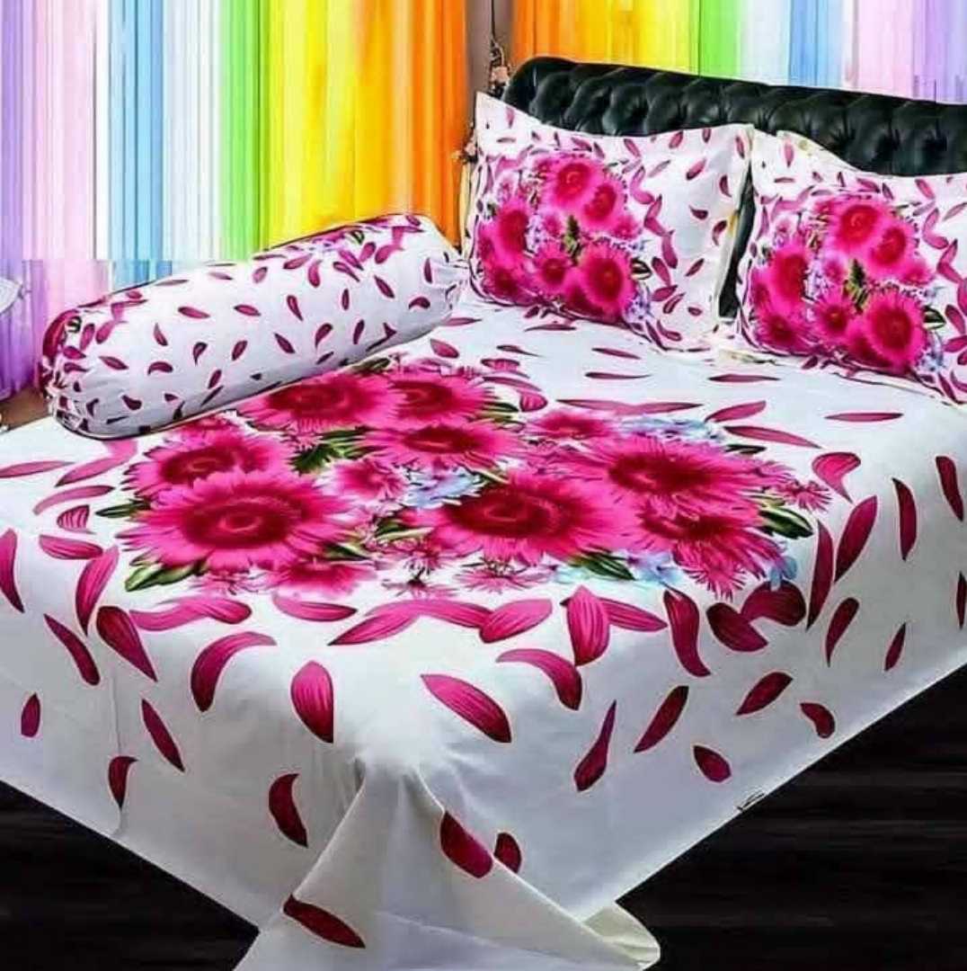 Exclusive 100% Cotton Bed Sheet 7.5 feet by 8 feet